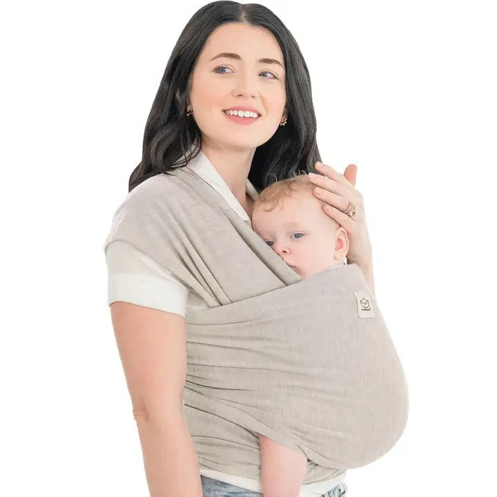 KeaBabies: Original Baby Wrap Carrier (Stone Grey)