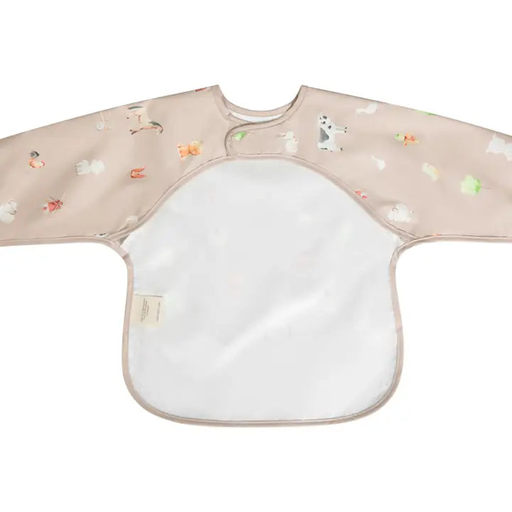 Smock Bib For Baby & Toddler Long Sleeve (Farm)