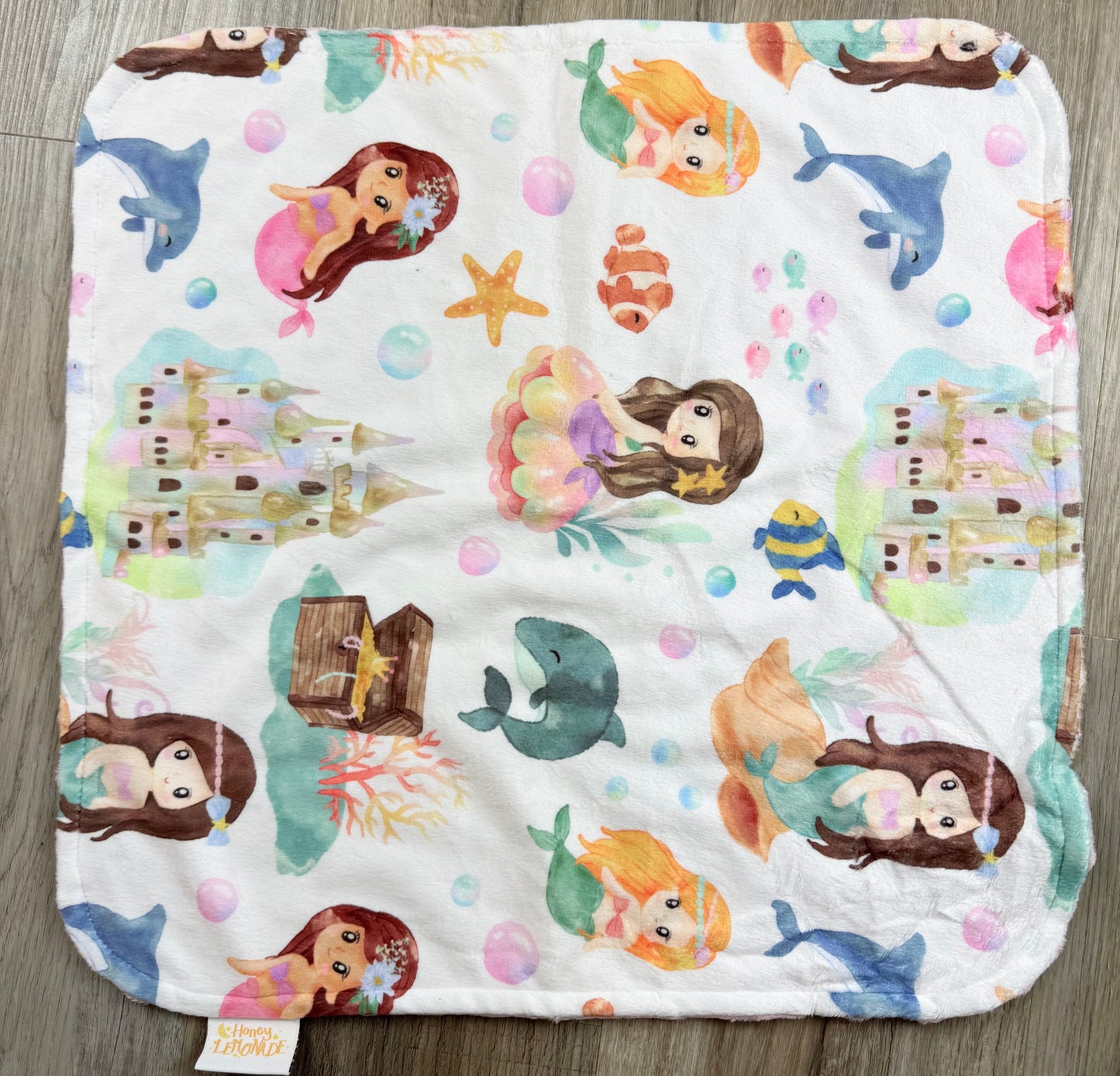 Honey Lemonade Mini Minky (Mermaids)