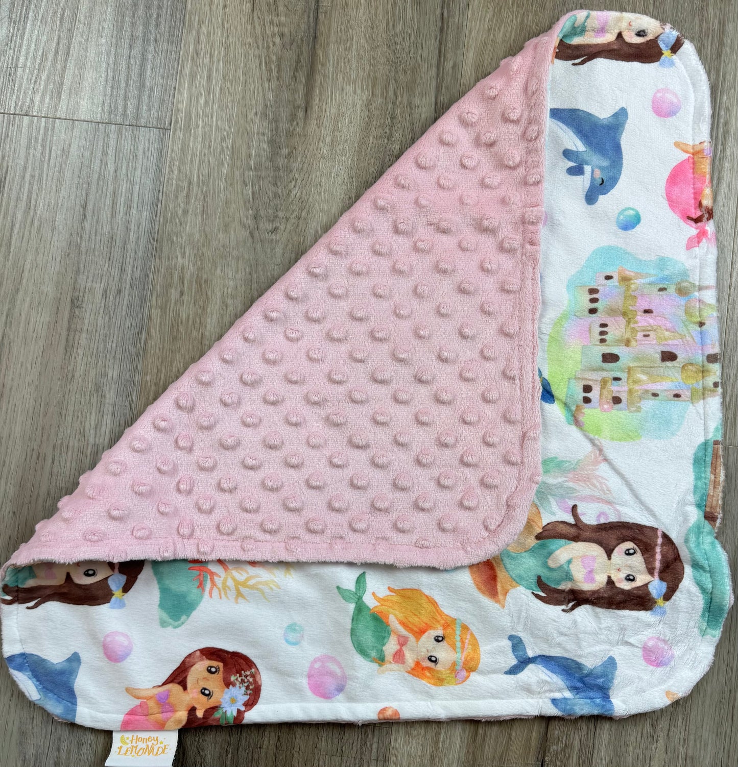Honey Lemonade Mini Minky (Mermaids)