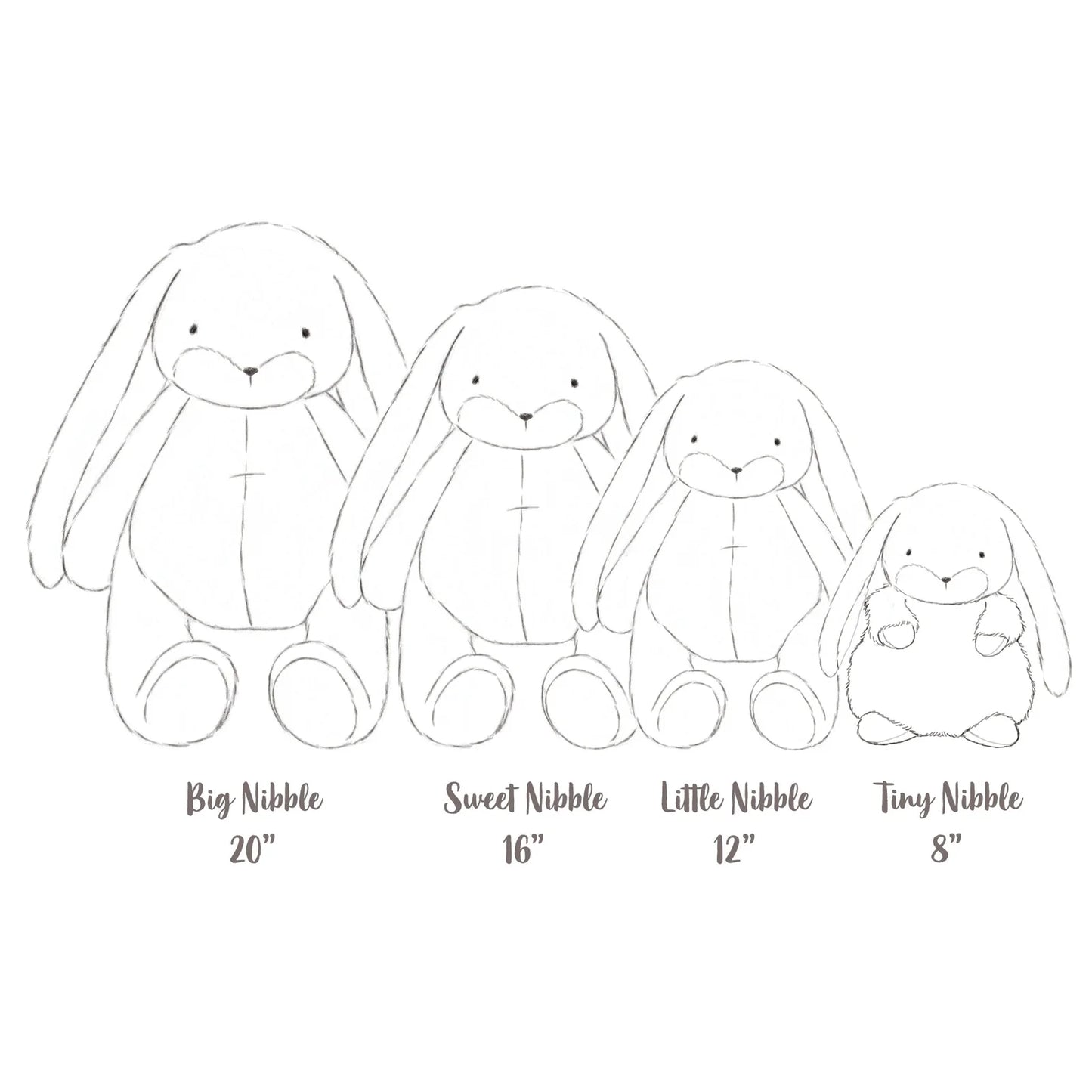 Tiny Nibble 8: Bunny Pink : Bunnies By The Bay