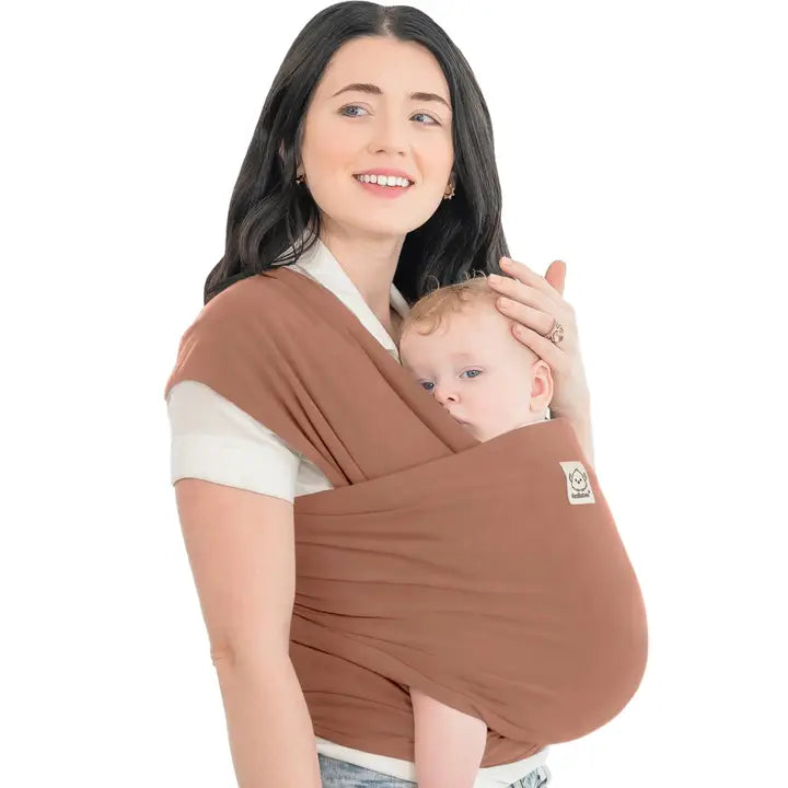 KeaBabies: Original Baby Wrap Carrier (Terracotta)