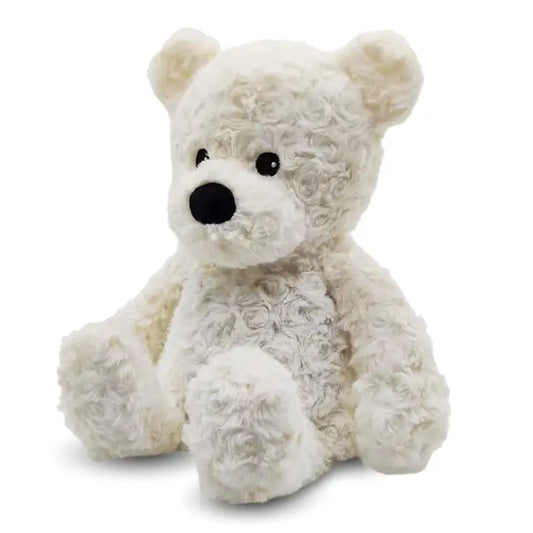 Cream Curly Bear